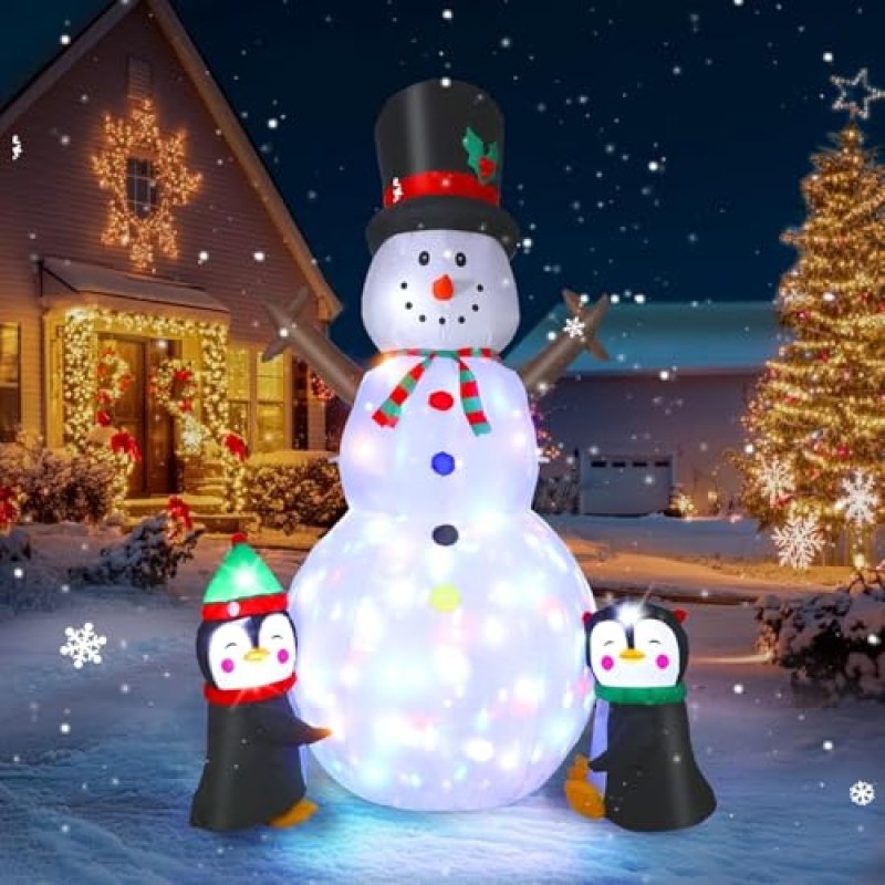 Vintoney Inflatable Snowman