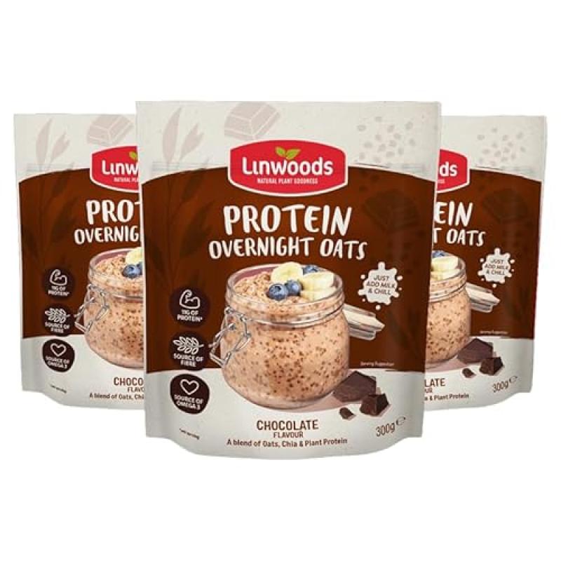 Linwoods Choc Protein Overnight Oats