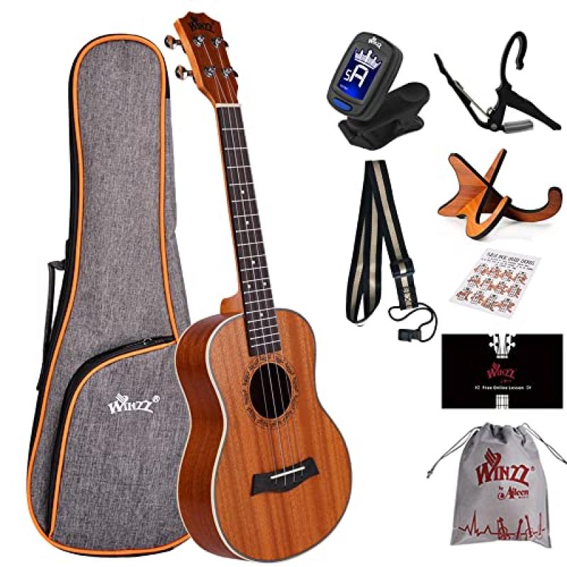 Winzz Tenor Ukulele for Adults Beginners