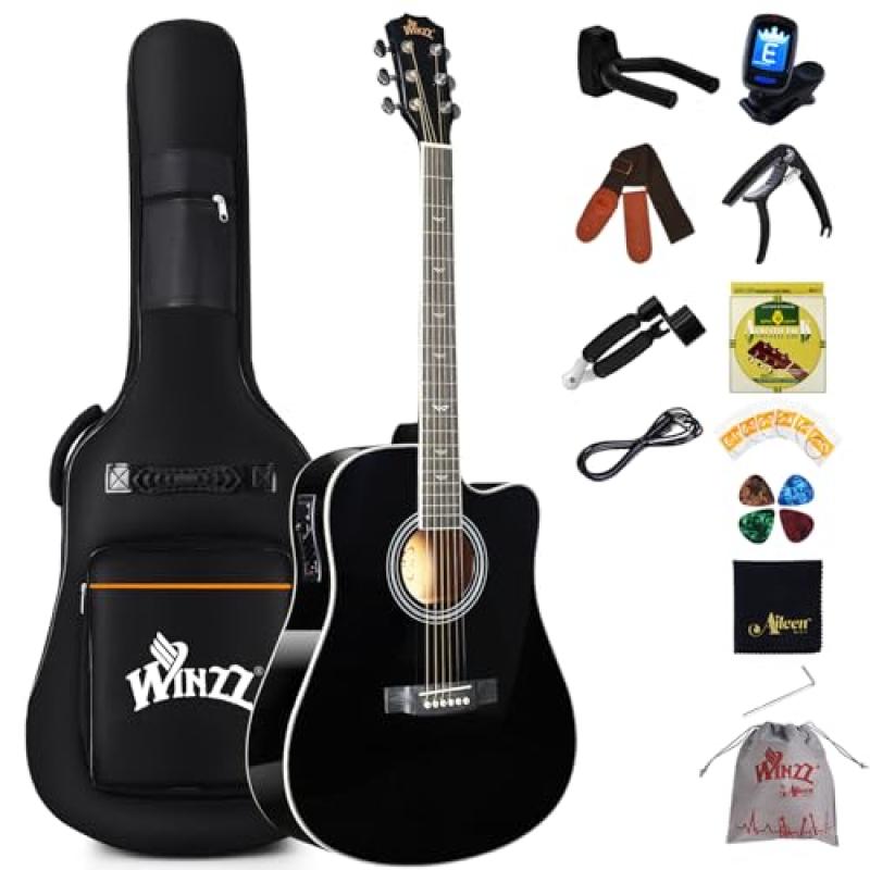 Winzz Electro-Acoustic Guitar Set