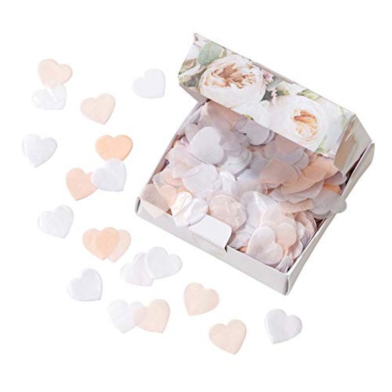 Biodegradable Heart Shaped Confetti