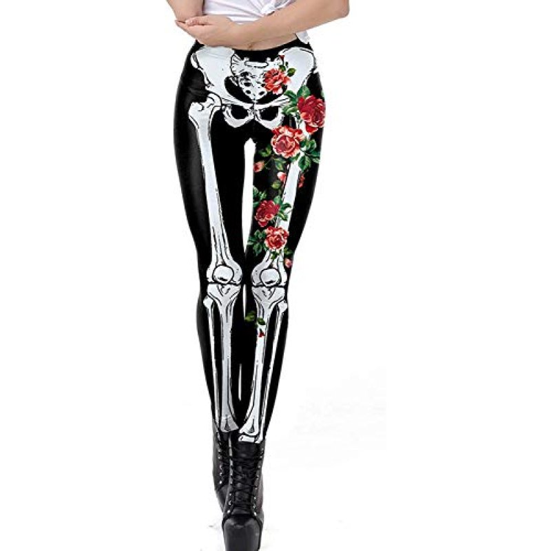 Fioeyr Women's Halloween Costume Leggings…
