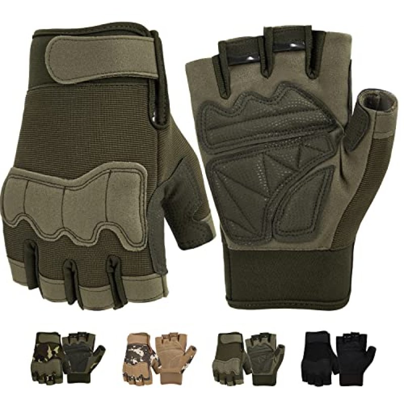 Fioretto Fingerless Motorcycle Gloves