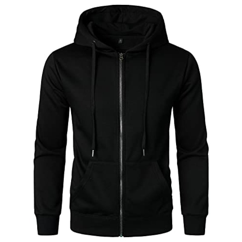 HOOD CREW Zip-Up Hoodie