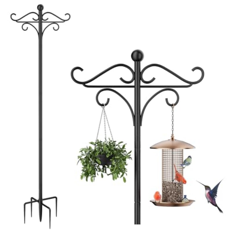 Bird Feeders Hanging Station