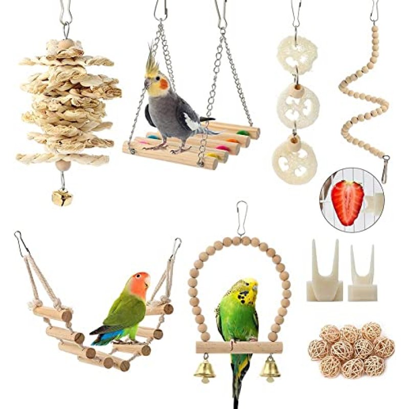 Bird Toy Set