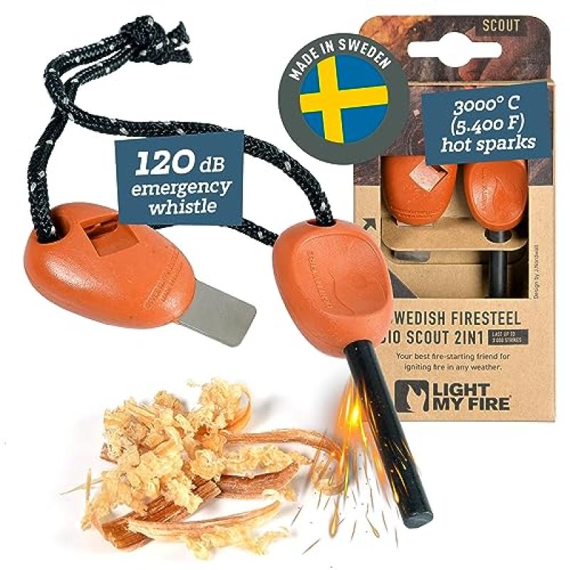 LIGHT MY FIRE Fire Steel Outdoor Scout