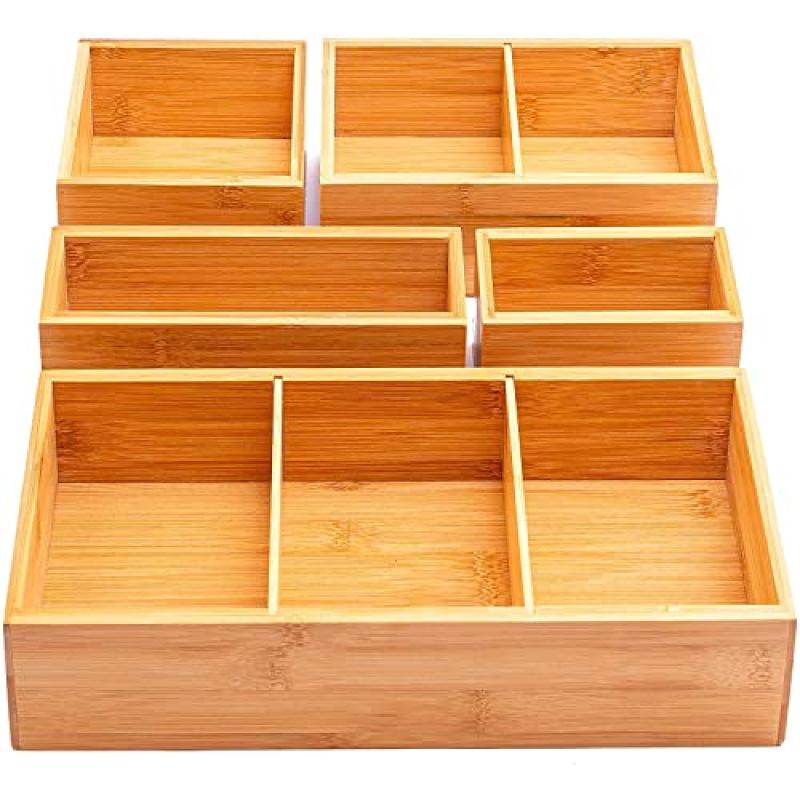 Sirius Bamboo Drawer Organiser
