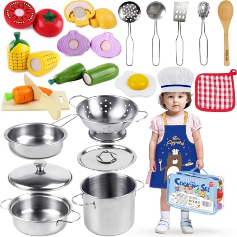 Airlab Kids Kitchen Accessories Playset