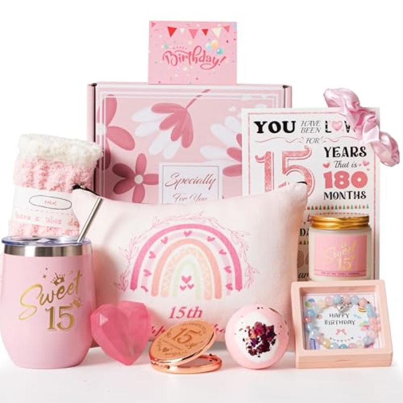 Girls' 15th Birthday Pamper Basket