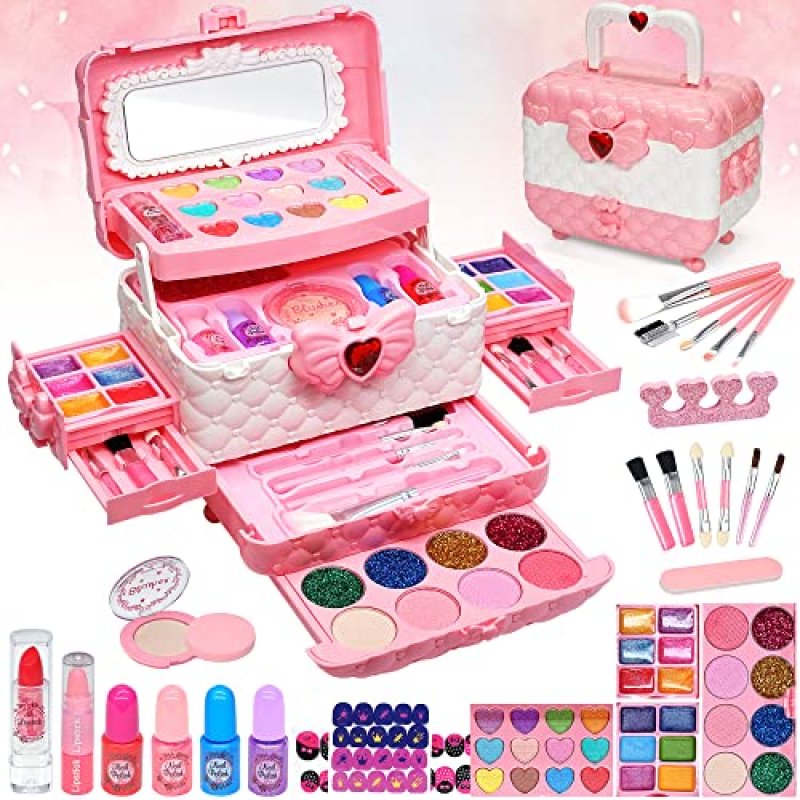 EVACOK Girls' Makeup Set