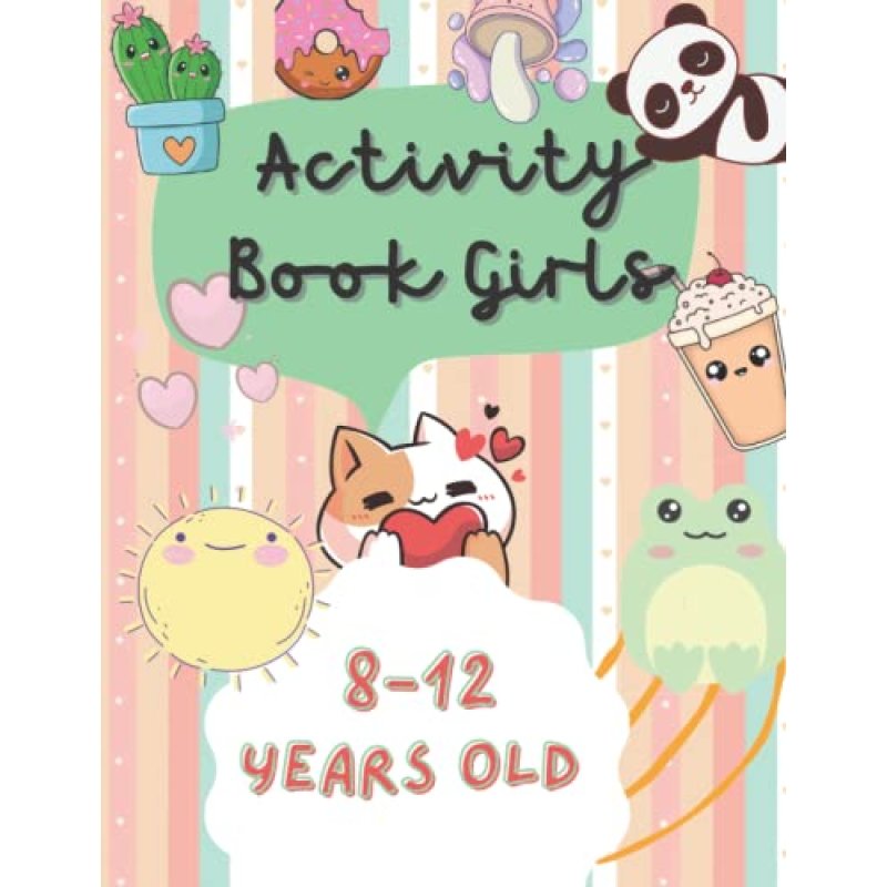 Girls' Activity Book for Ages 8-12