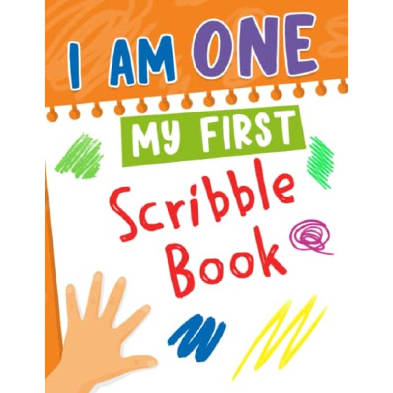 First Scribble Book for 1-year-olds