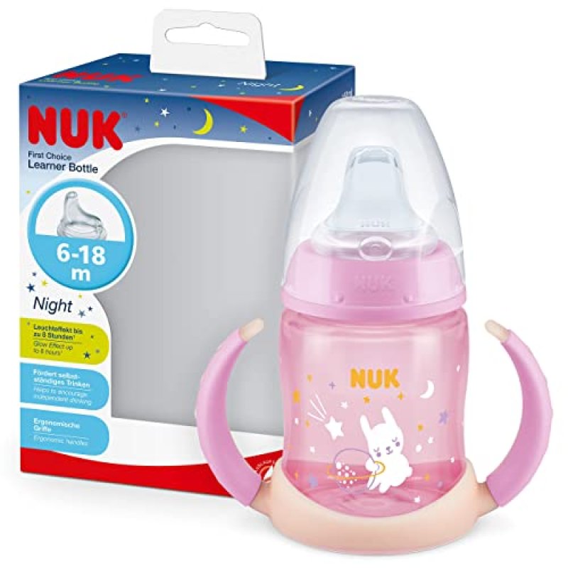NUK First Choice Sippy Cup Night | 6-18 Months |…