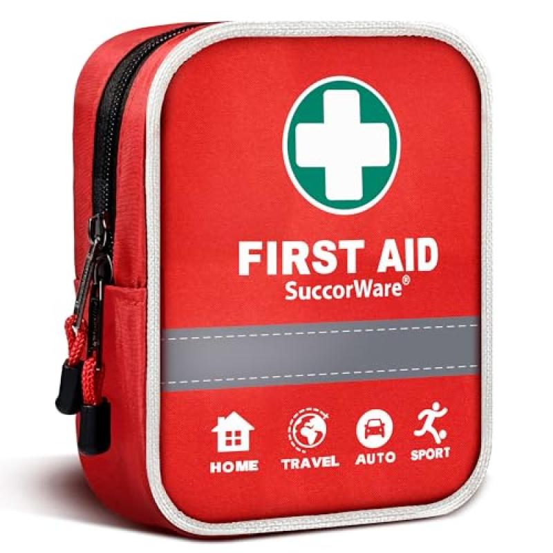 First Aid Kit with Medical Supplies