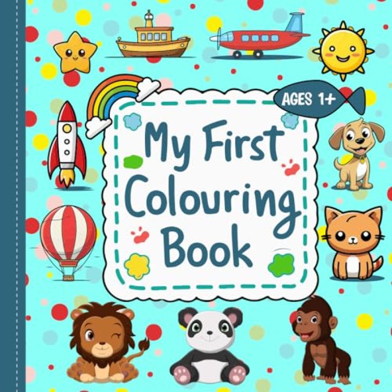 First Colouring Book for Toddlers