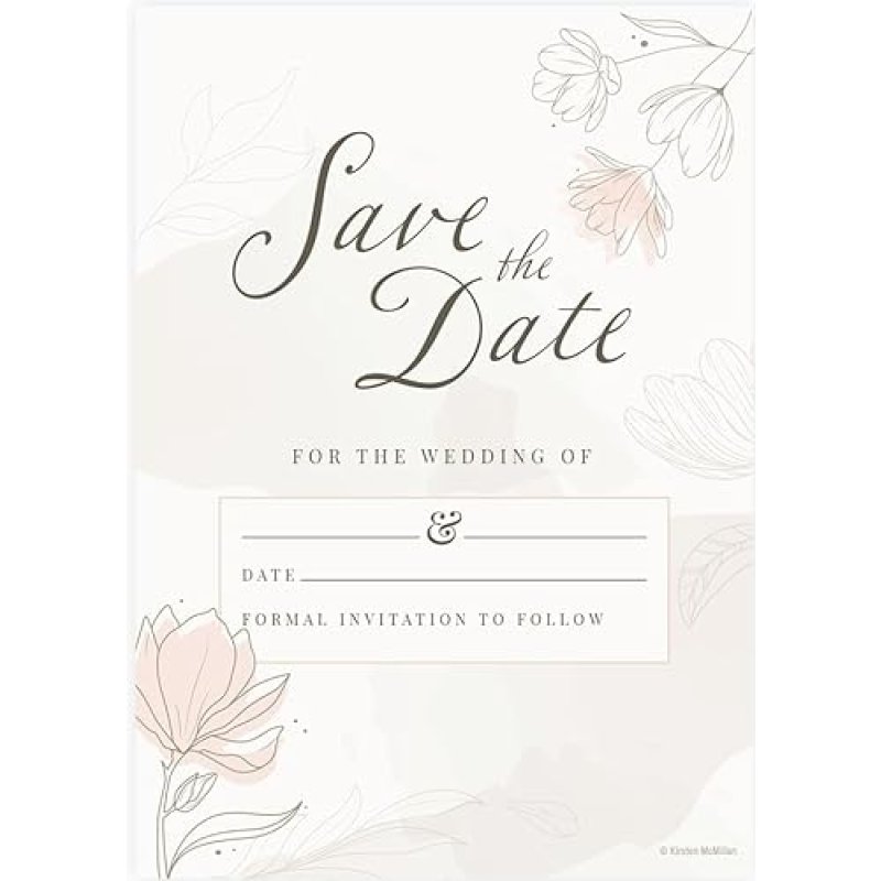 Kirsten McMillan Wedding Save the Date