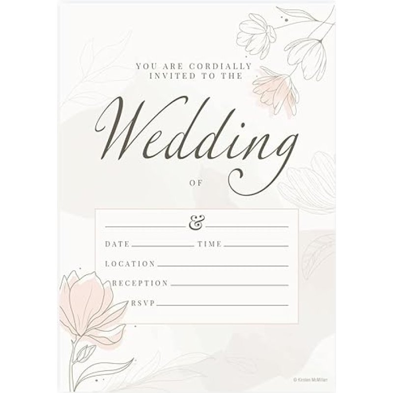 Kirsten McMillan Wedding Invitations