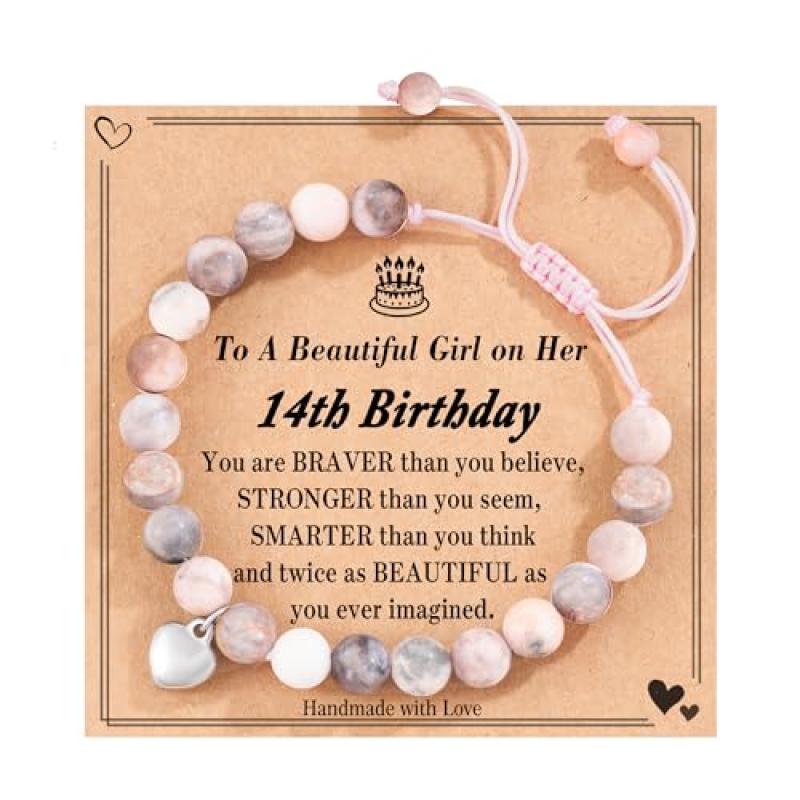 POWWA Birthday Jewelry Gift for Teen Girls