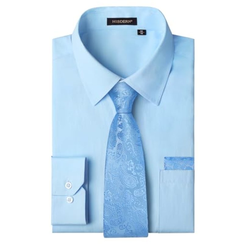 Hisdern Men's Shirt & Tie