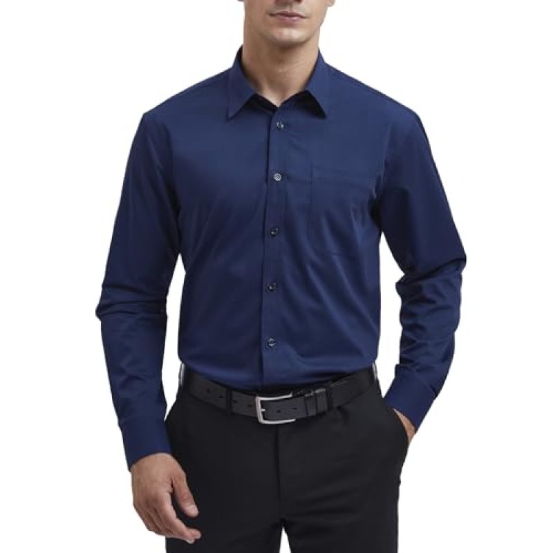 Hisdern Men's Business Shirt