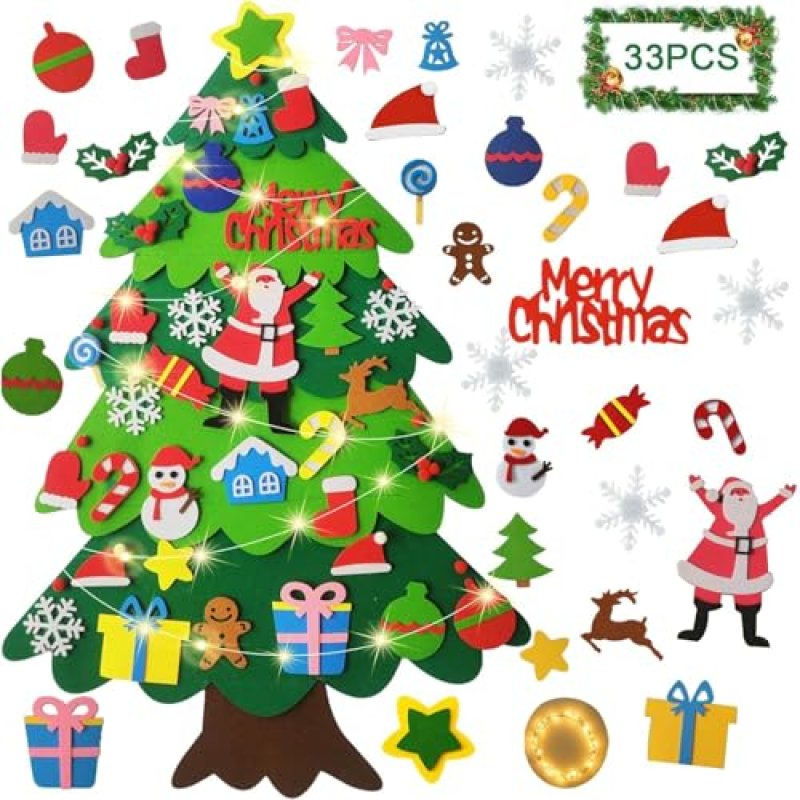 Niserelesa Felt Christmas Tree