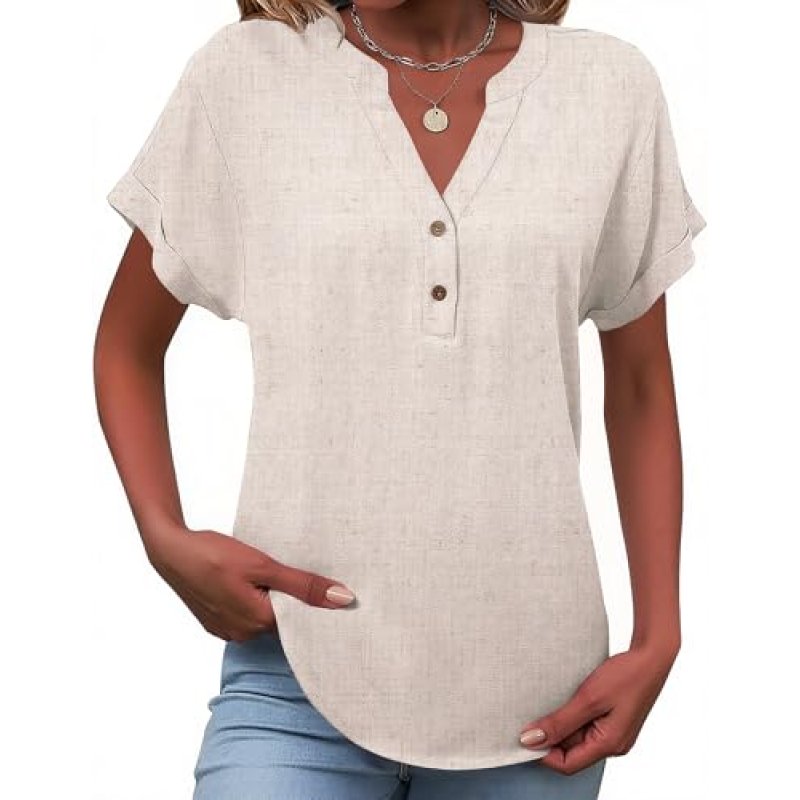 Tisfeer Linen Blouse