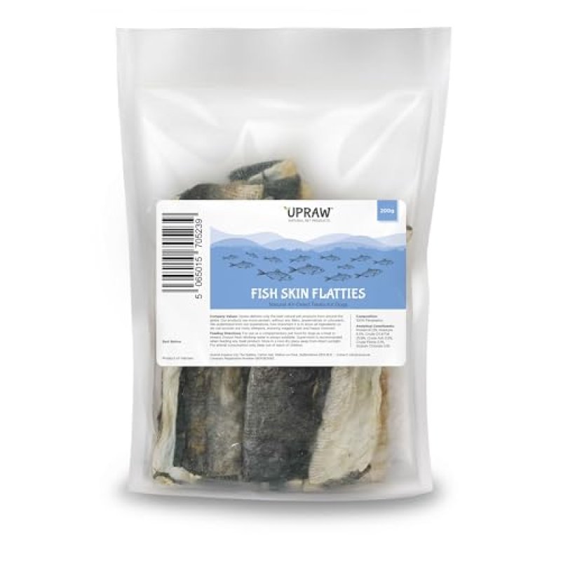 Fish Skin Flatties for Dogs
