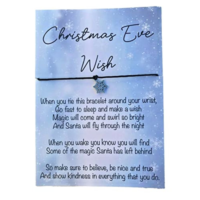 Wish Bracelet for Christmas Eve
