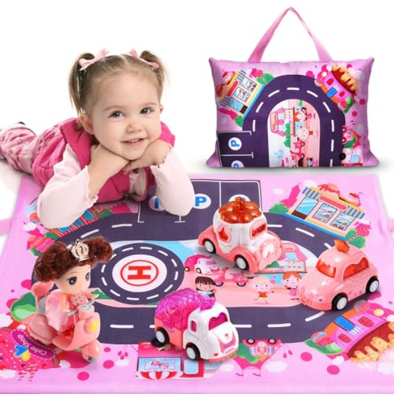 Dislocati Girls Pull Back Toy Cars