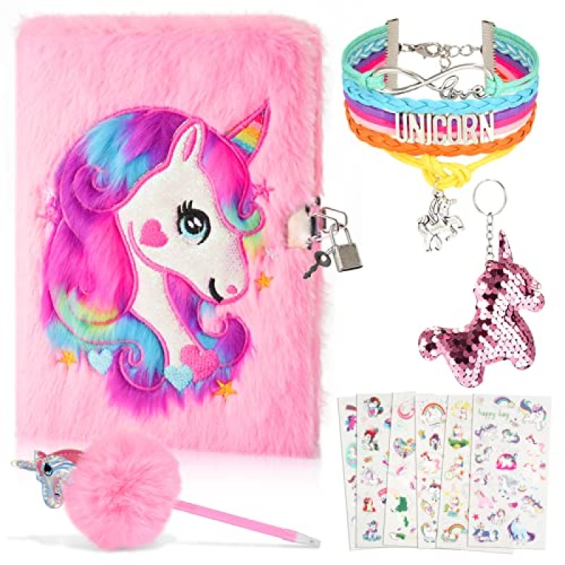 Dislocati Unicorn Secret Diary & Stationary Set