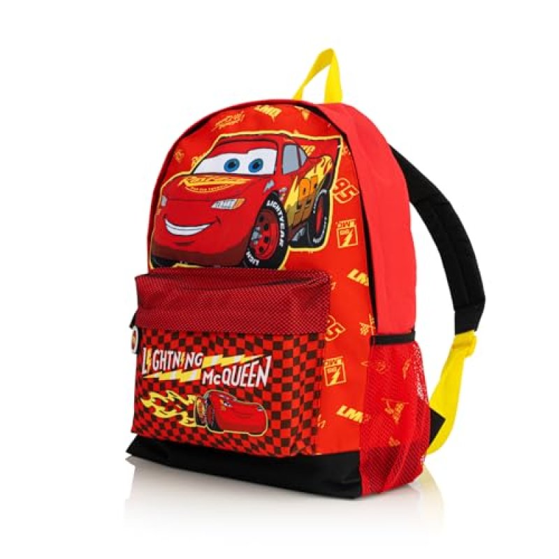 Disney Cars Lightning McQueen Backpack for Boys –…