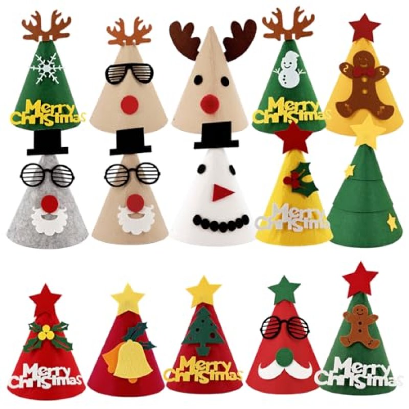 Aisszhao Christmas Party Hats