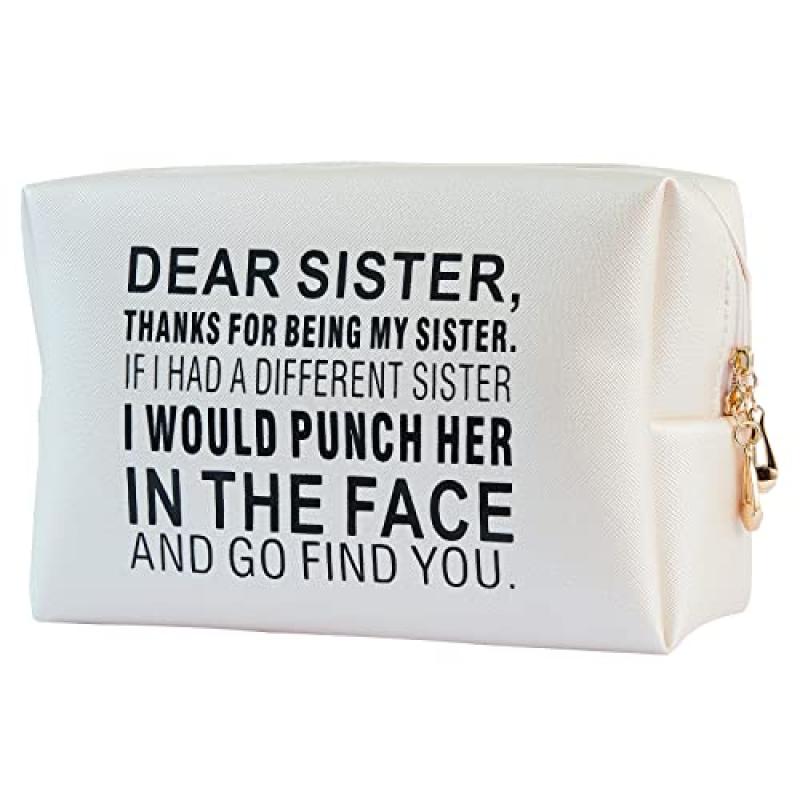 Sister Gifts Makeup Bag