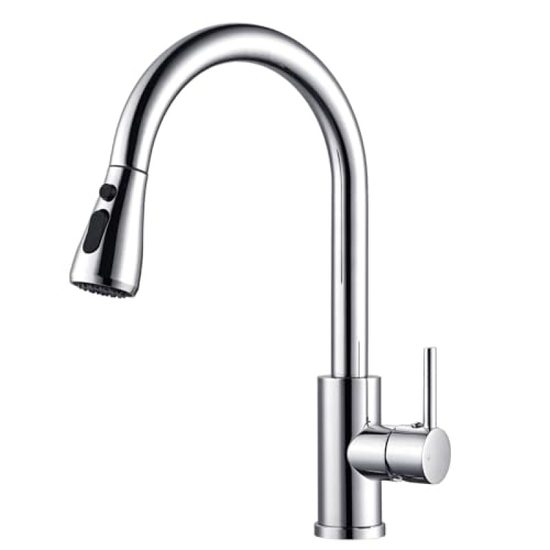 Kitchen Mixer Taps with Pull Out Spray