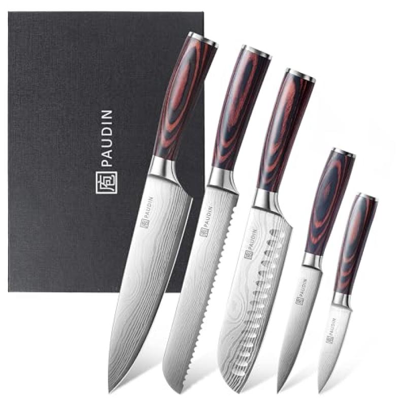 PAUDIN Kitchen Knife Set