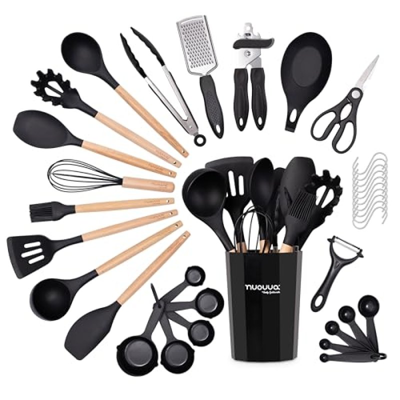 Kitchen Non Stick Cooking Utensils Set – Heat…
