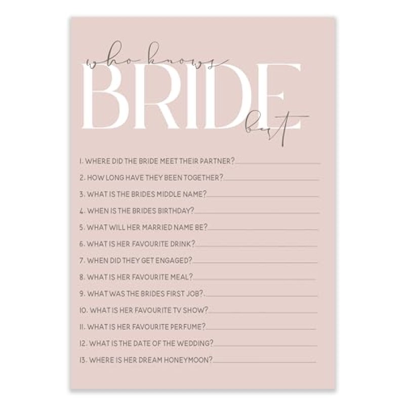 Little Party Company Hen Party Games