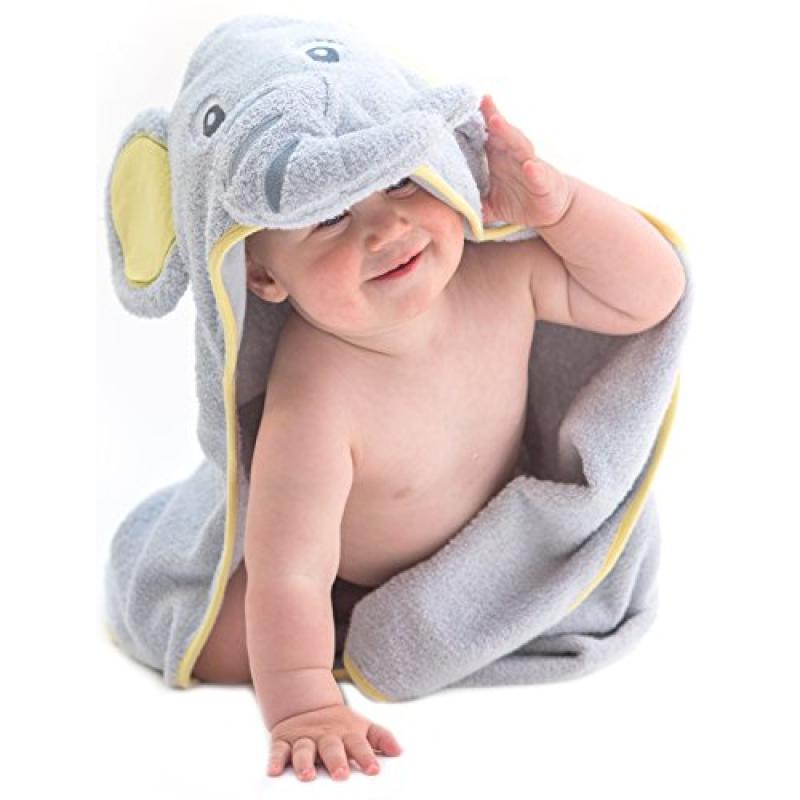 Little Tinkers World Hooded Baby Towel