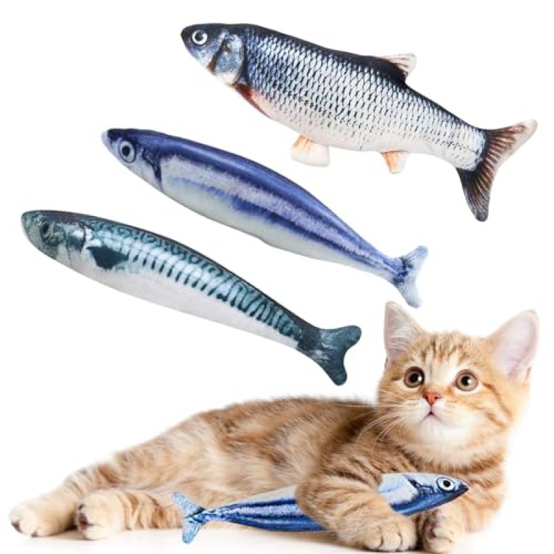 Jiuhao Catnip Fish Toys