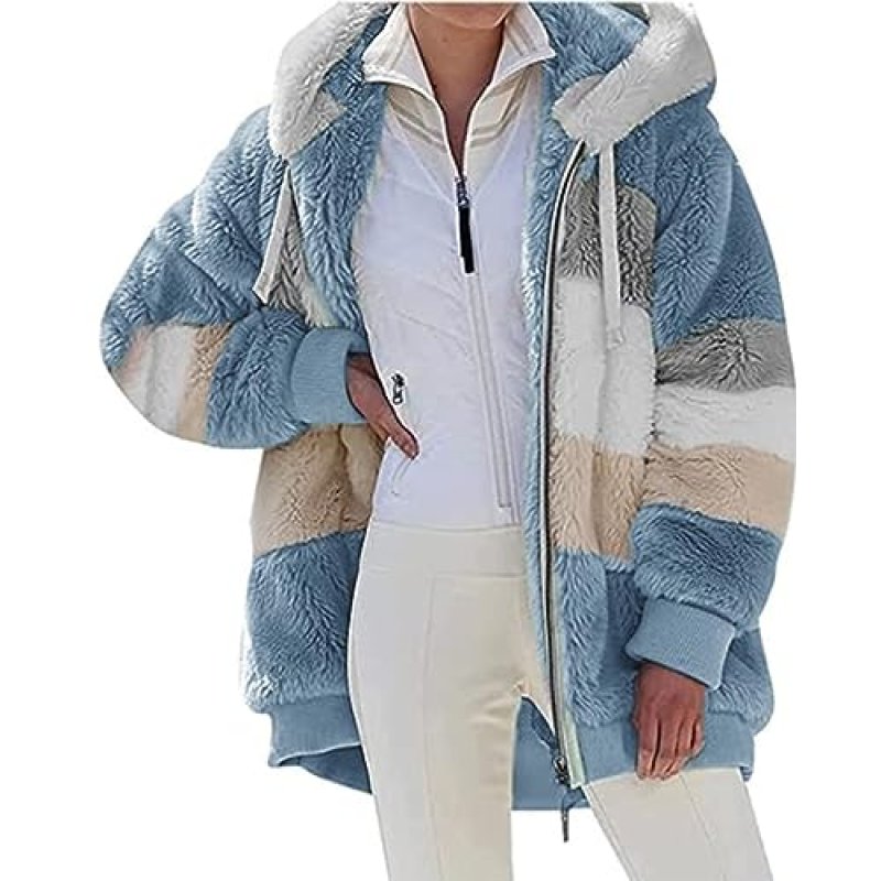 Livonmone Women's Teddy Hoodie