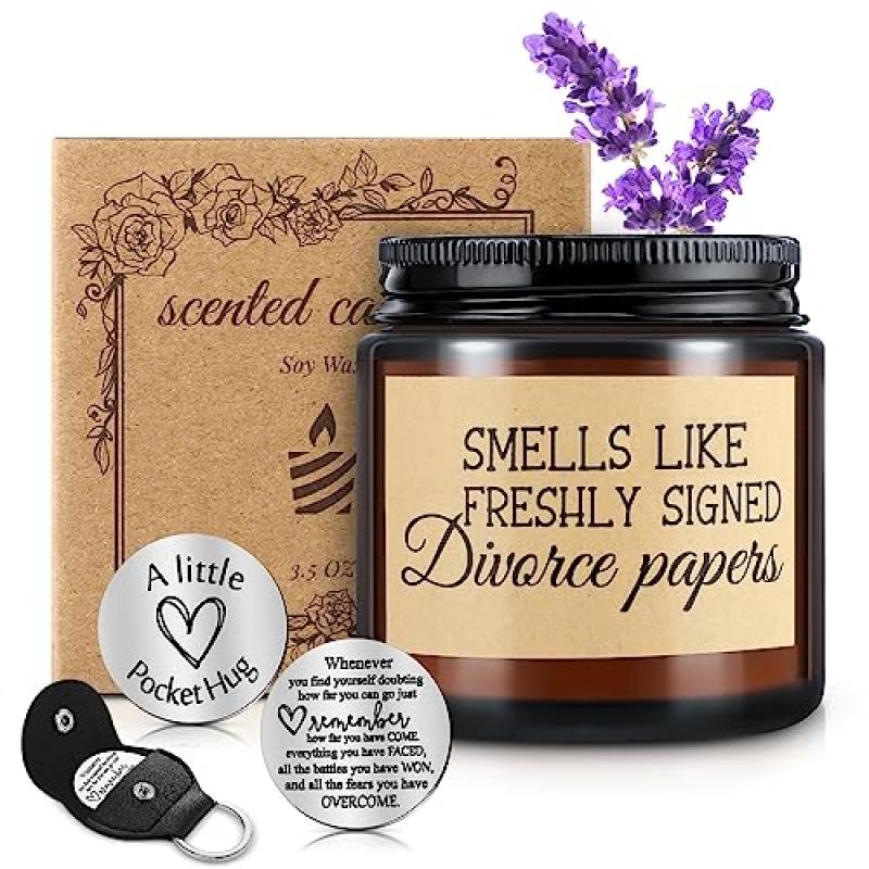 Divorce Scented Candle Gift Set