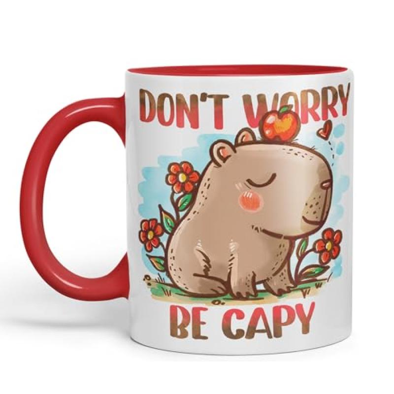 Vixar Capybara Ceramic Mug