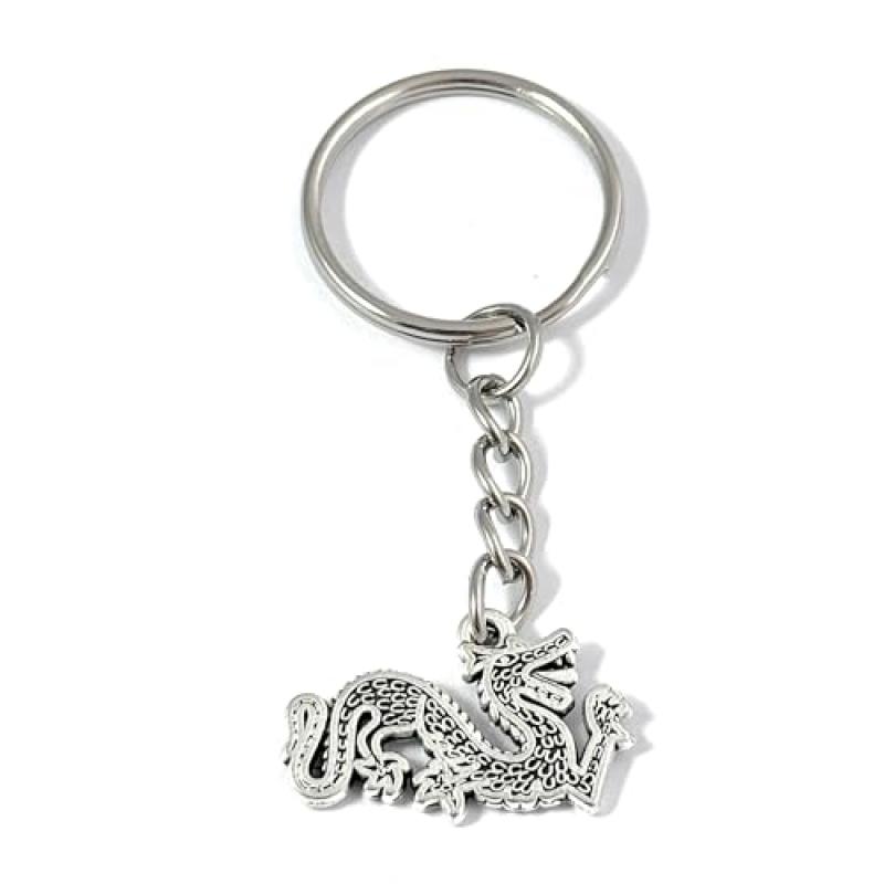 FizzyButton Dragon Charm Keyring