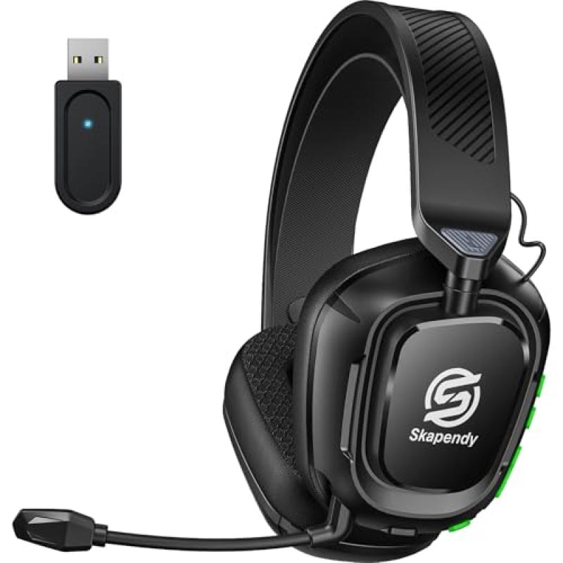 Skapendy Wireless Gaming Headset with Mic