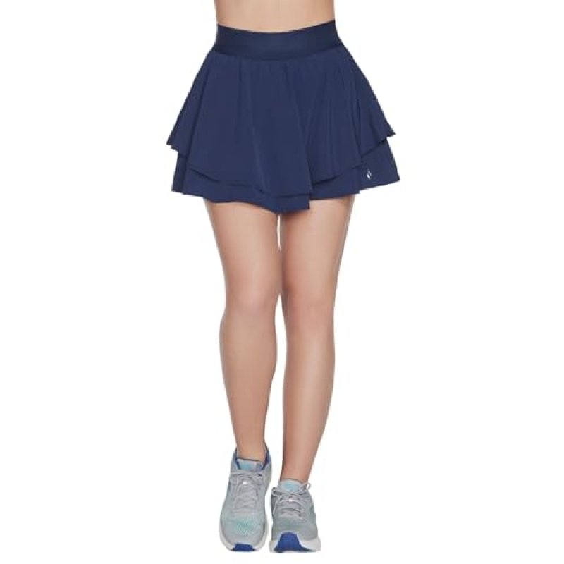 Skechers Women's Sport Court Layered Skort Navy L