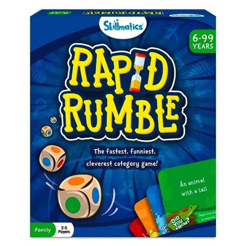 Skillmatics Rapid Rumble Card Game