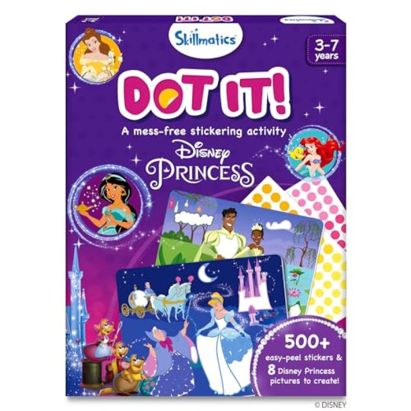Skillmatics Dot It Sticker Art - Disney Princess
