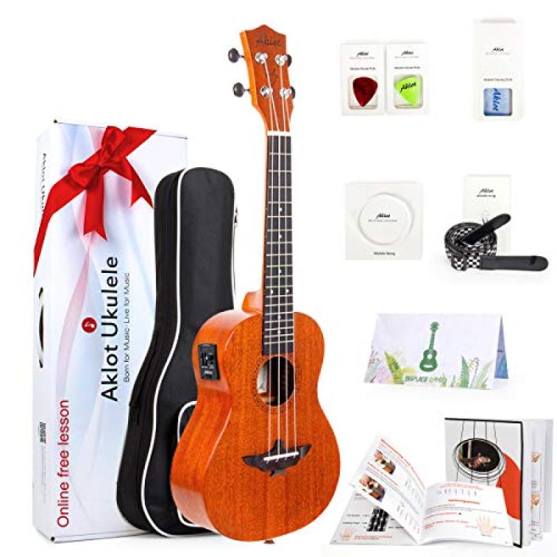 Aklot Electric Ukulele Concert 23 Inch