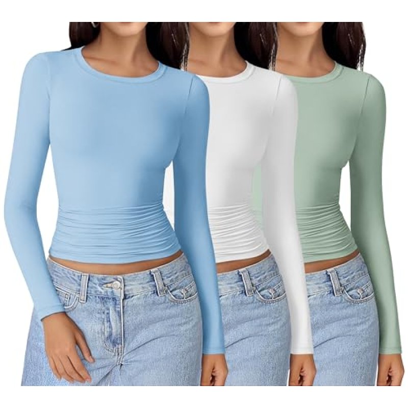 Ekouaer Thermal Tops